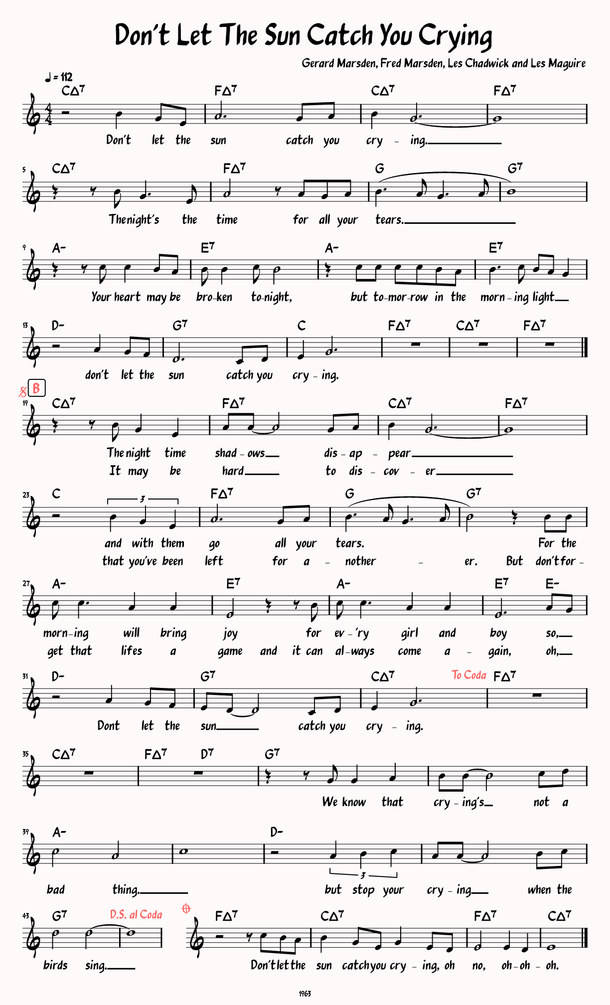 Sheet Music